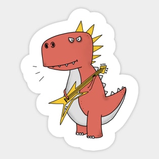 T Rock T Rex Sticker